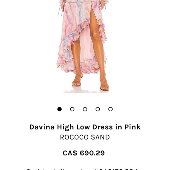 NWT Rococo Sand dress in xs - Picture 2 of 9